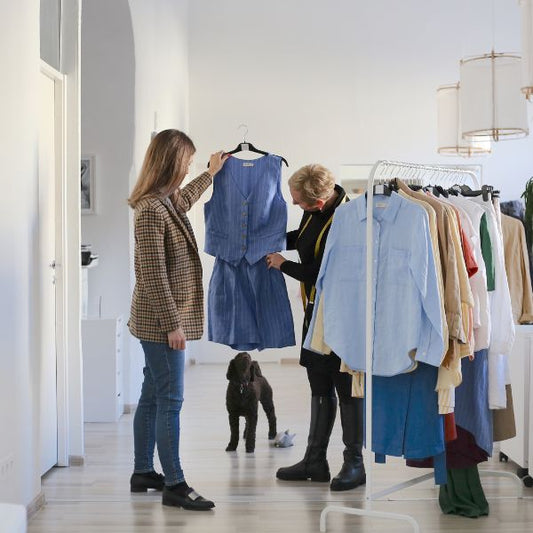 Behind the scenes of creating SS24 - MagicLinen