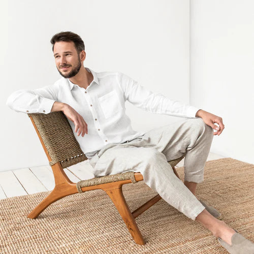 How to wear and pair men’s linen shirt this summer?