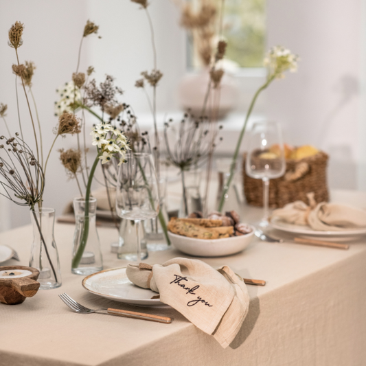 MagicLinen Tips for a ThanksGiving Table