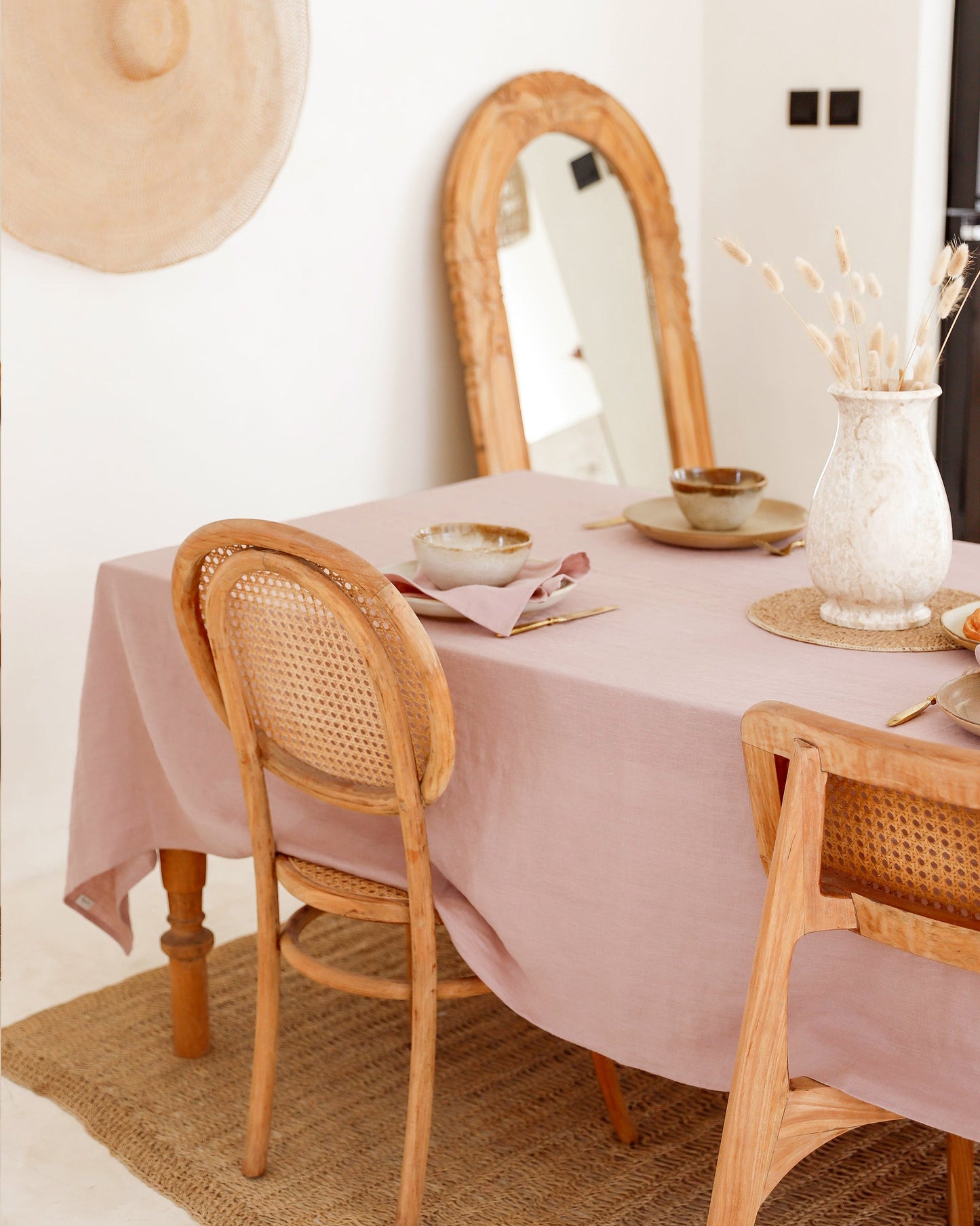 Woodrose linen napkin set of 2 - MagicLinen