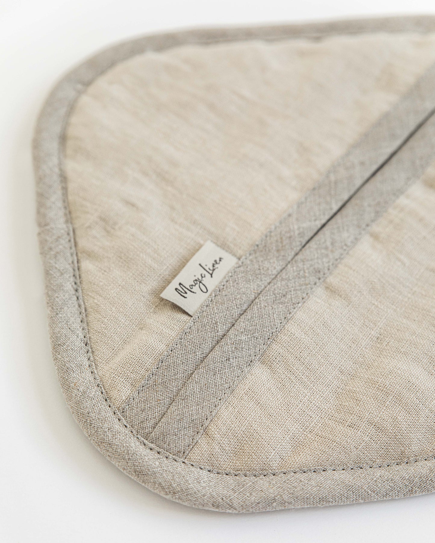 Linen pot-holder (1 pcs) in Natural linen - MagicLinen