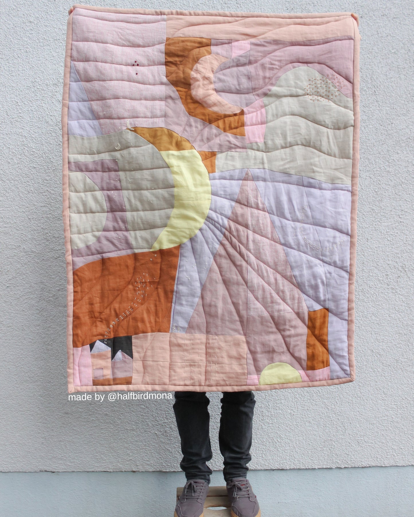 Linen scraps remnants (set of 5) - MagicLinen