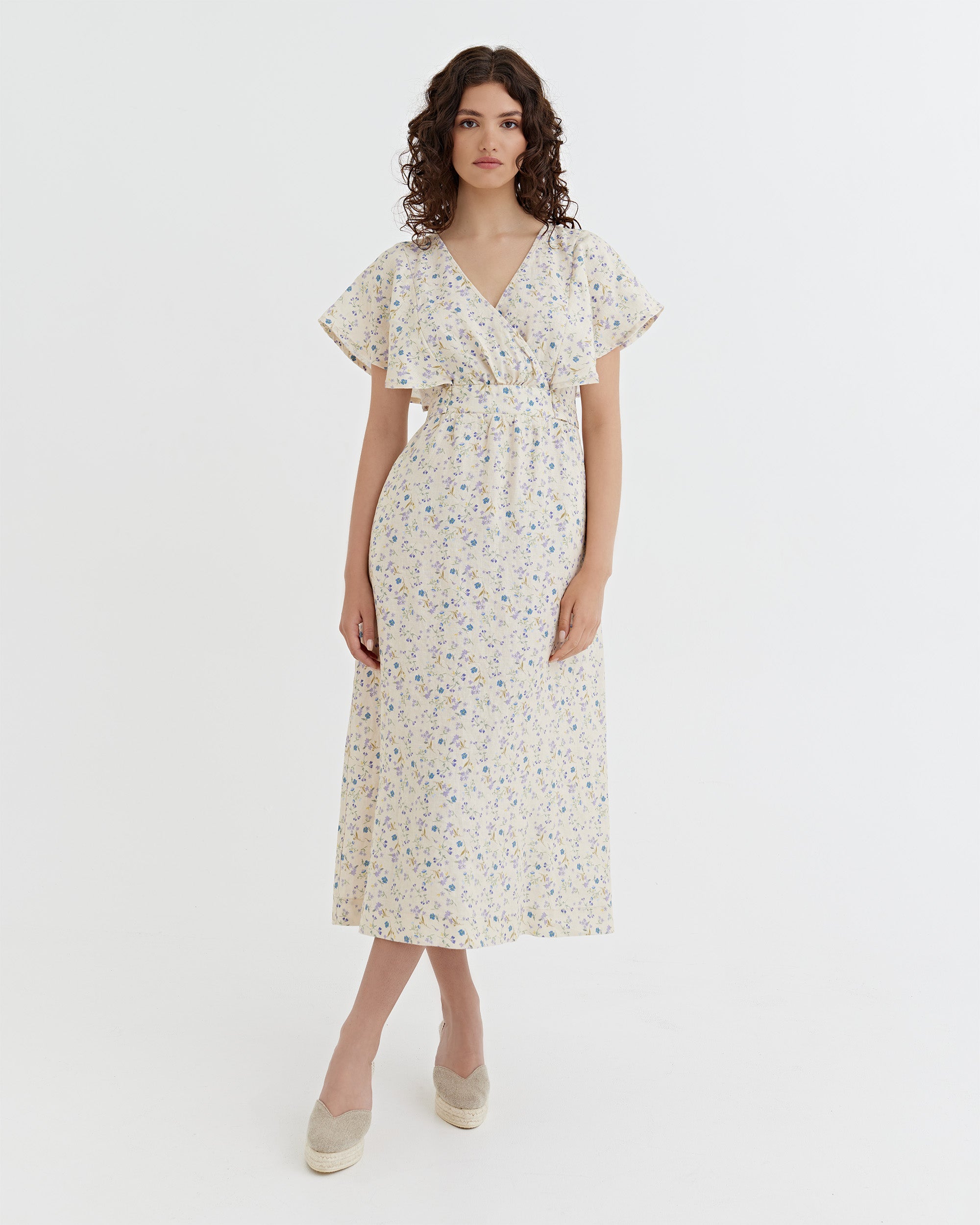 plus size linen wrap dress Yours London Women's Plus Size Green Floral Linen Look Wrap Dress Size 10