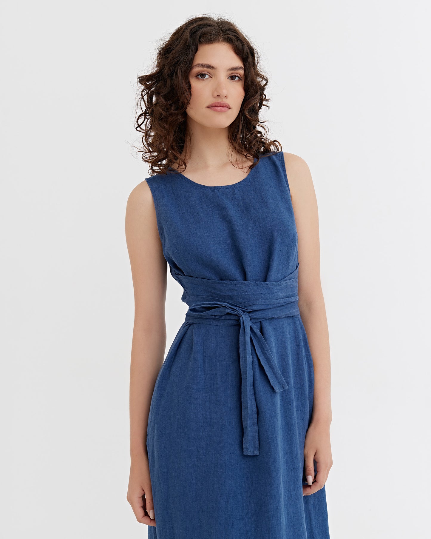Made to order Long linen dress BORACAY