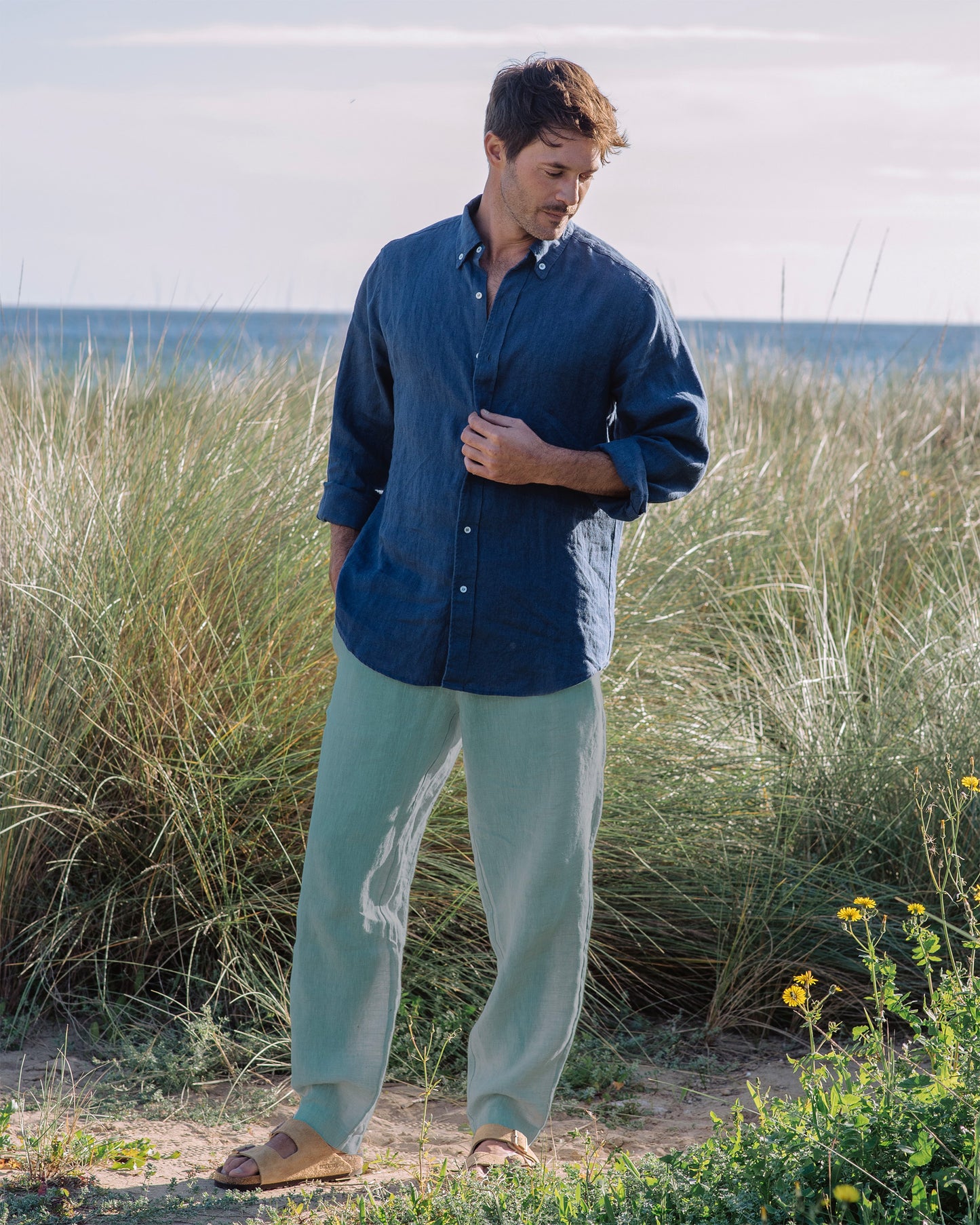 LAST CHANCE: Men's linen pants PALERMO
