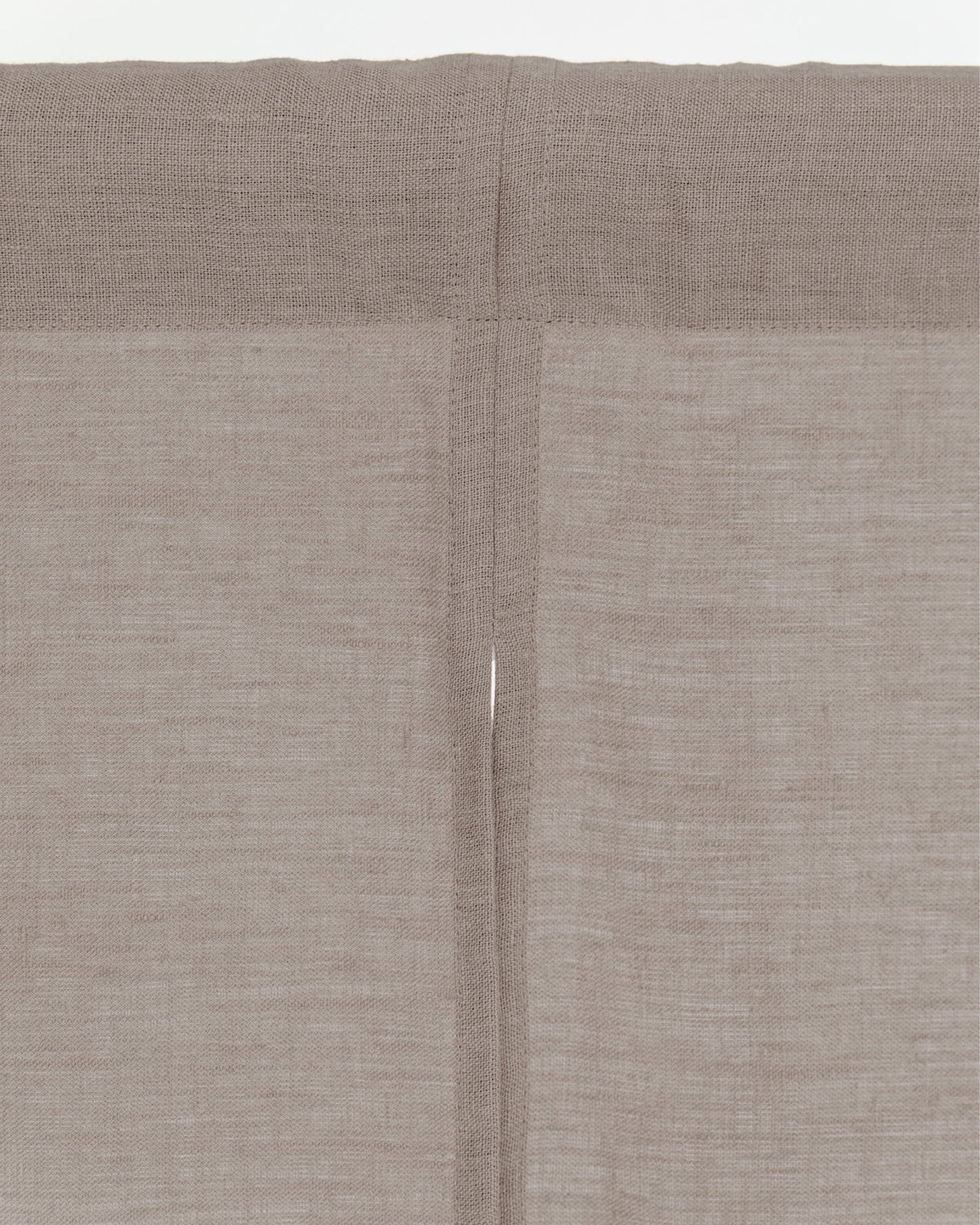 Linen Noren Curtains in Mocha | Magiclinen