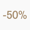 50% Off
