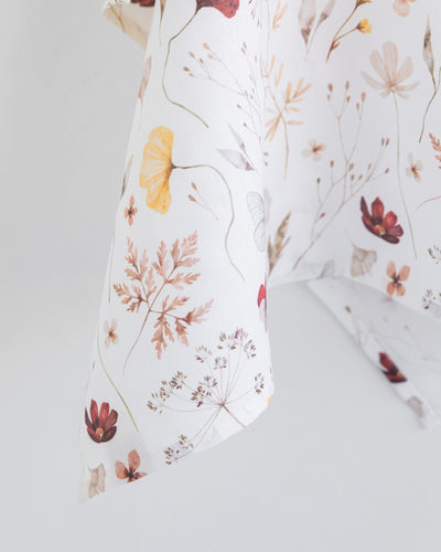 Linen Dish Towel in Meadow print | MagicLinen