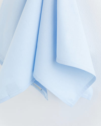 Linen-cotton Dish Towel in Sky blue | MagicLinen