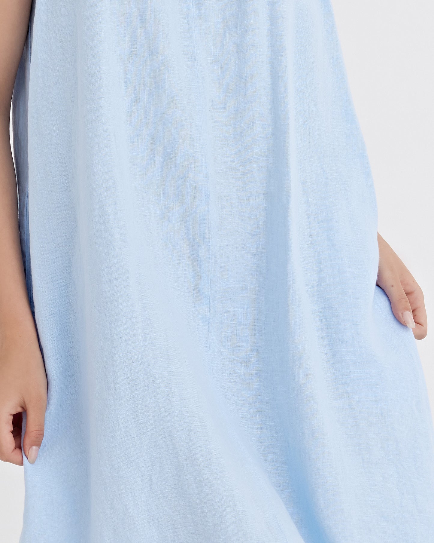 LAST CHANCE: Men's linen shorts STOWE in Vivid blue