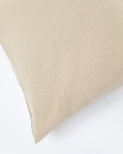 Body pillowcase in Natural linen - MagicLinen