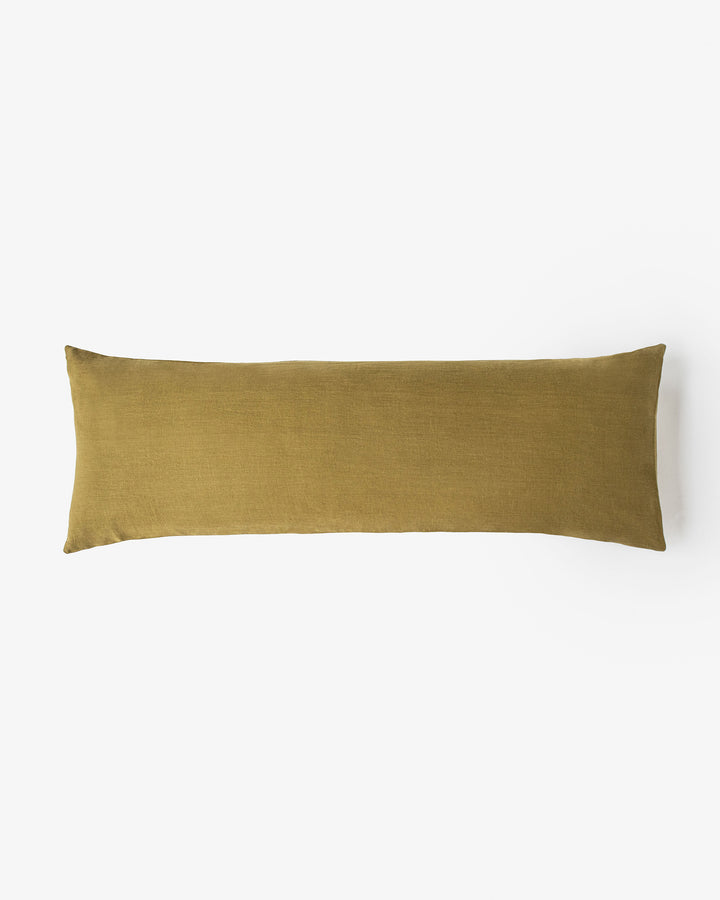 Body pillowcase in Olive green - MagicLinen