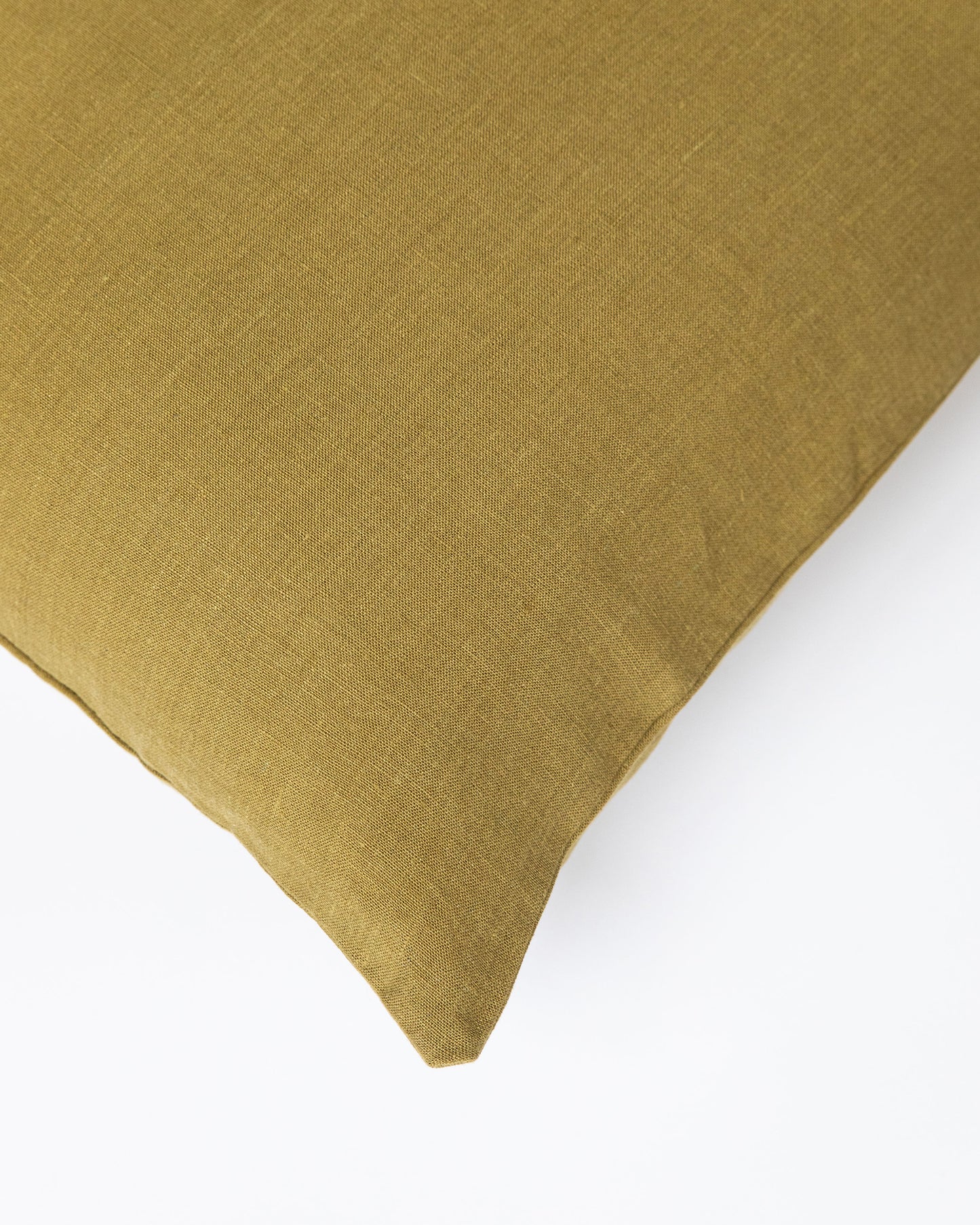 Body pillowcase in Olive green - MagicLinen