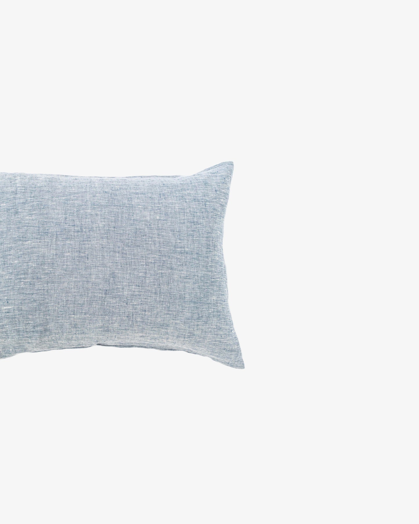 Body pillowcase in Blue melange - MagicLinen