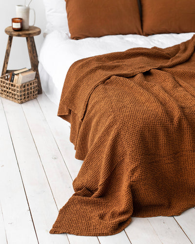 Cinnamon waffle blanket - MagicLinen