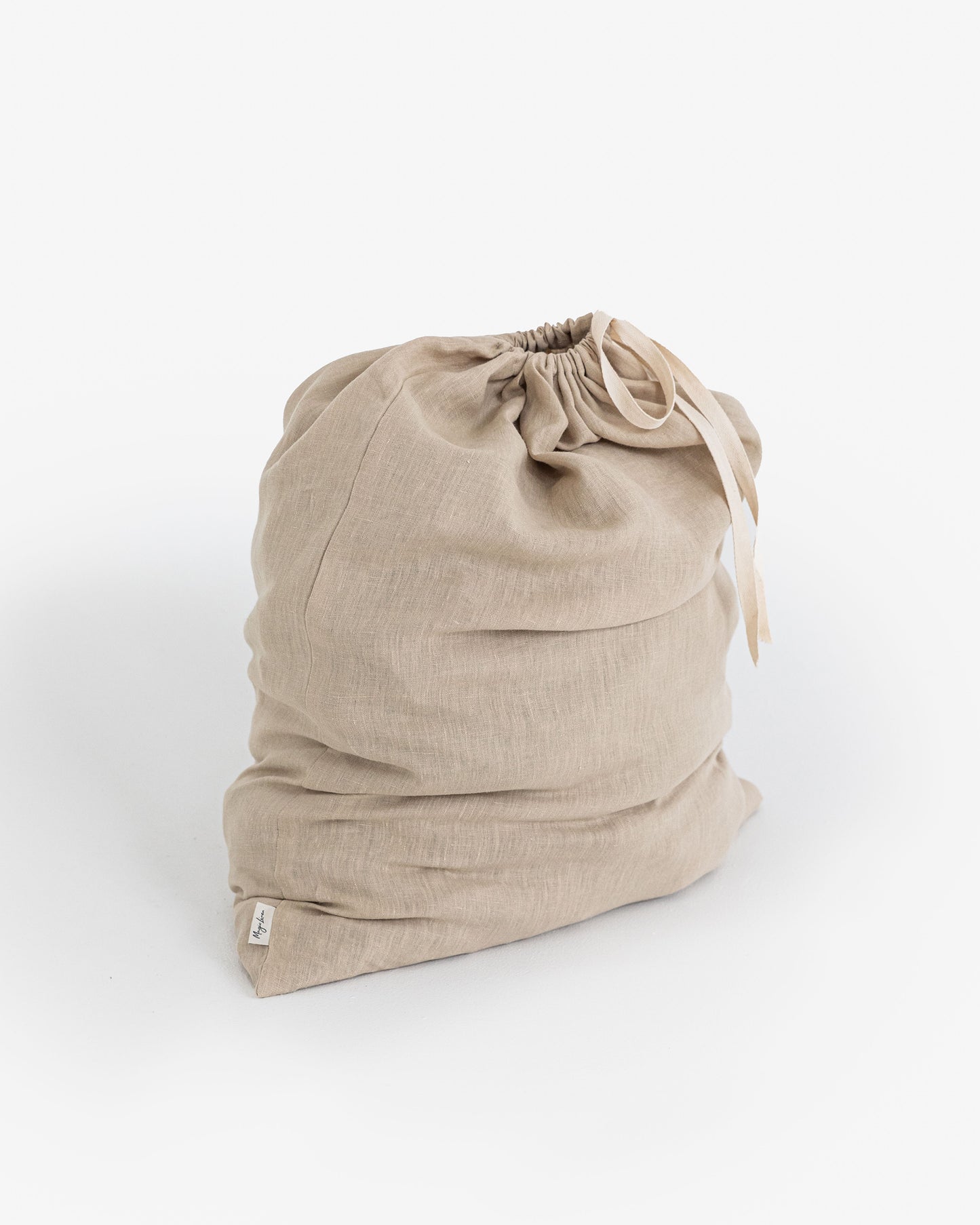 Linen laundry bag in Natural linen - MagicLinen