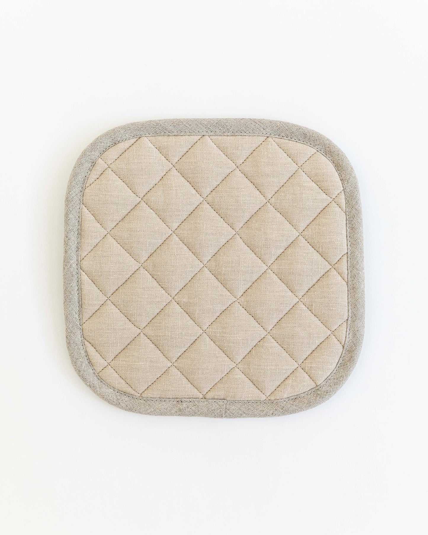 Linen pot-holder (1 pcs) in Natural linen - MagicLinen