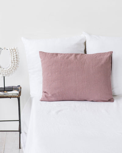 Woodrose linen pillowcase - MagicLinen