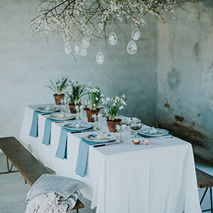 Inspiration for a Classy Easter Table Setting