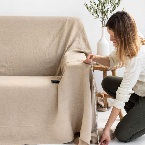 How to Measure Your Couch for a Couch Cover | MagicLinen