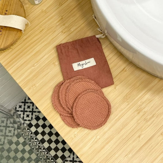 New Zero Waste Reusable Linen Face Pads: A Simple Step Towards a Greener Tomorrow