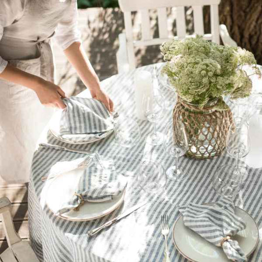 How to Starch Linen Tablecloths?