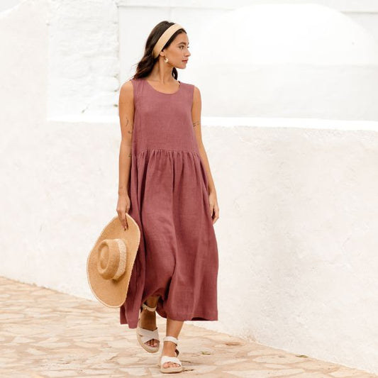 Top 5 Long Linen Dresses for Summer