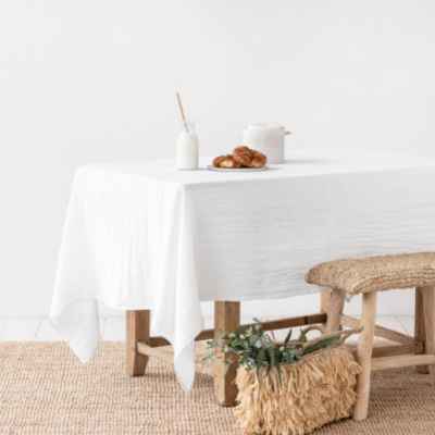 How to Get Red Wine Out of White Linen Tablecloth?