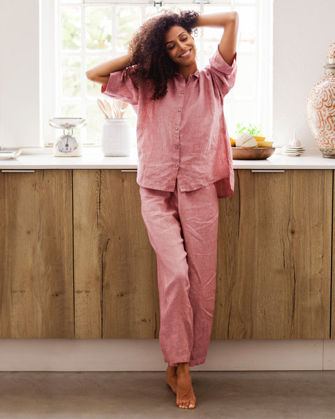 AVEIRA-pajama-in-cranberry-