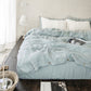 Dusty Blue & White Bedding Bundle