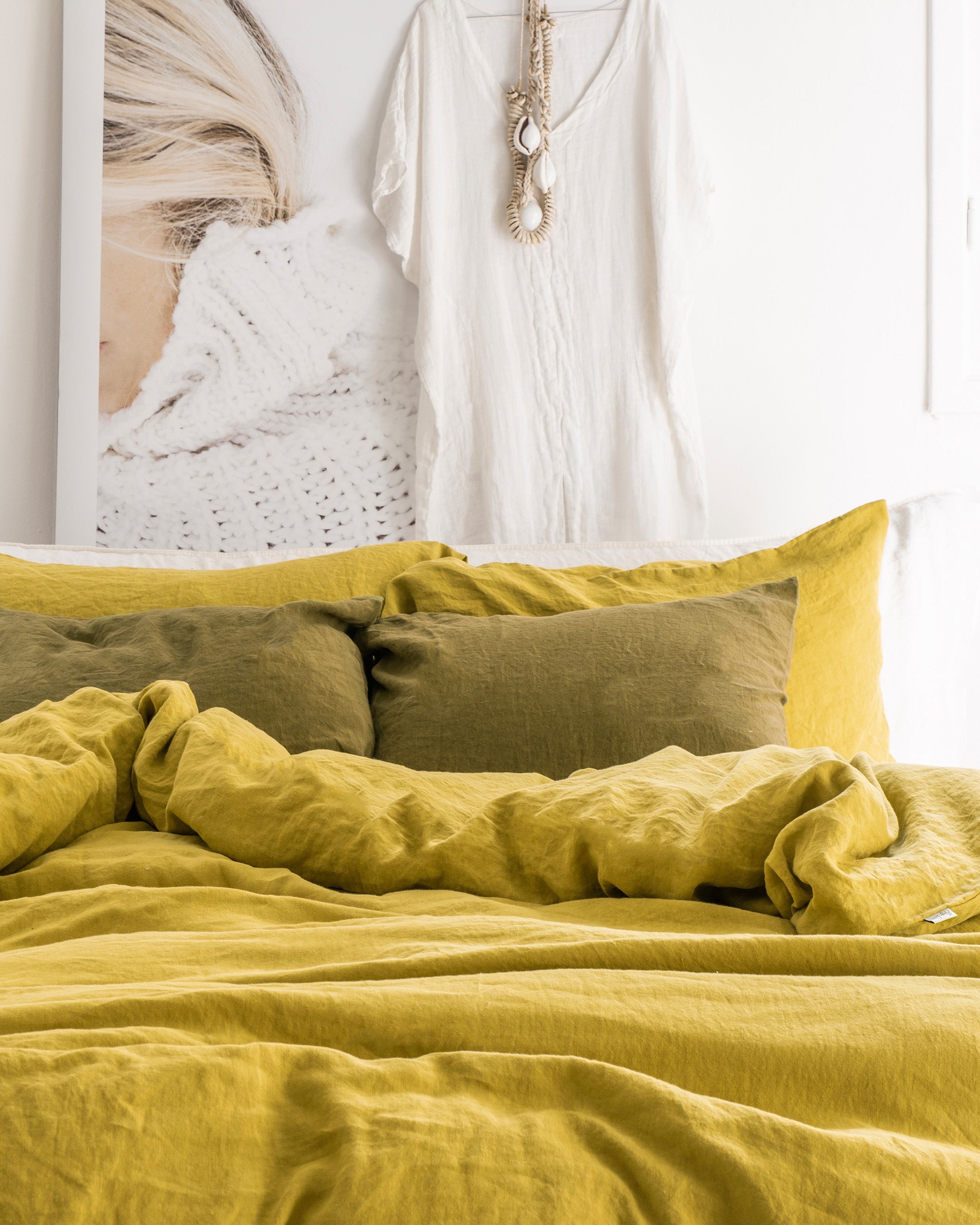 Yellow best sale bed blanket