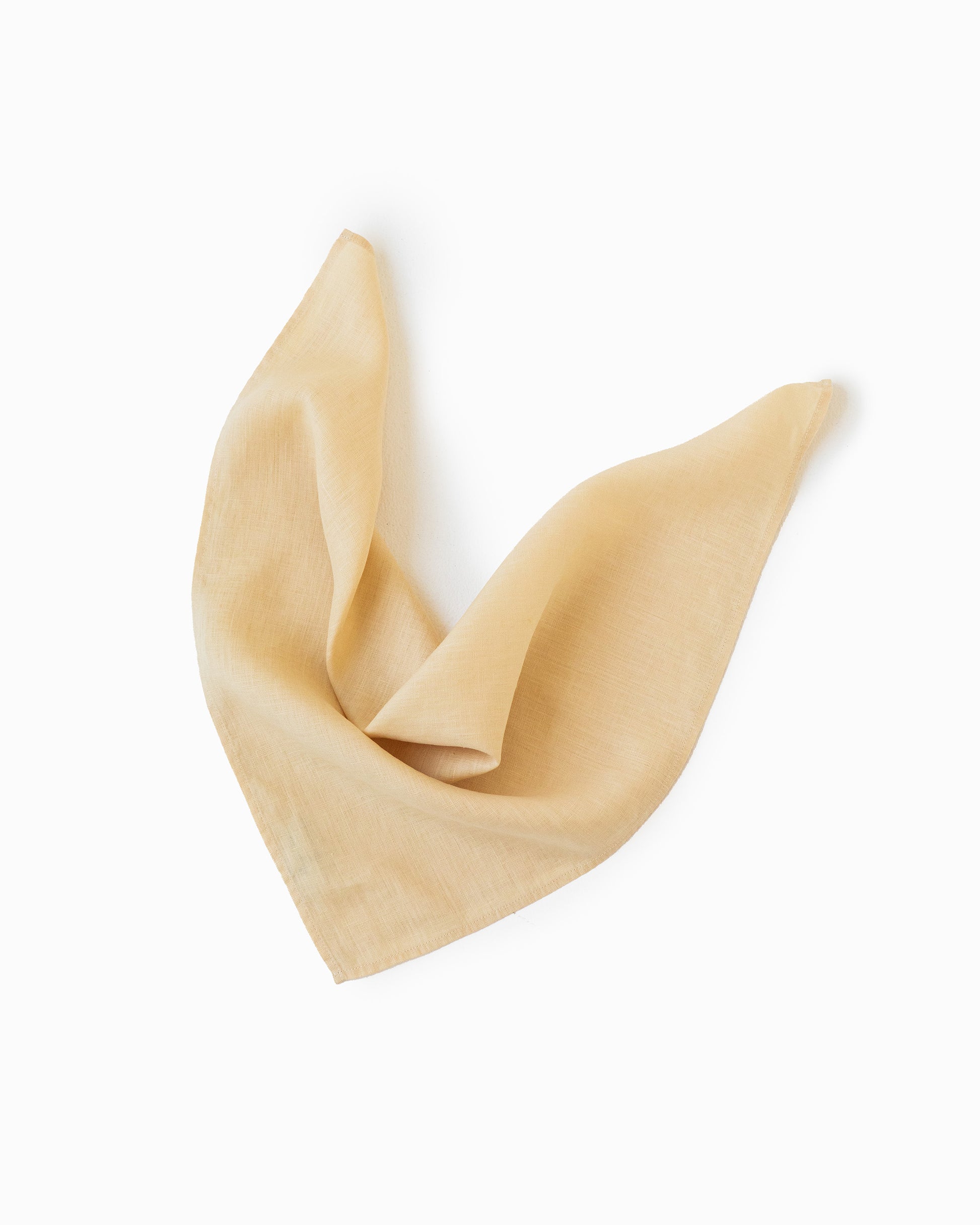 Linen Bandana in Cream - MagicLinen