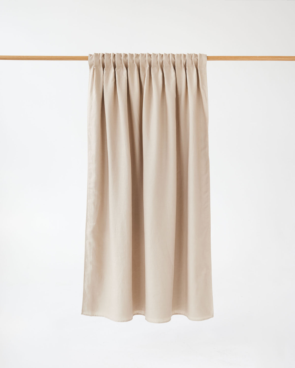 Blackout linen curtain panel (1 pcs) in Natural