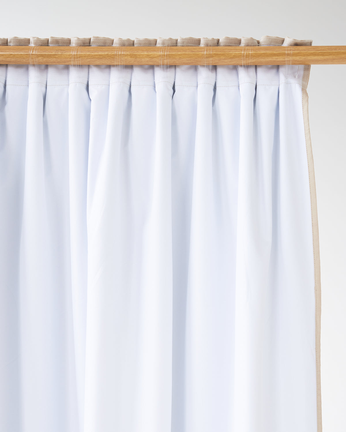 Blackout linen curtain panel (1 pcs) in Natural