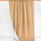Blackout linen curtain panel (1 pcs) in Sandy beige - MagicLinen