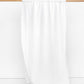 Blackout linen curtain panel (1 pcs) in White - MagicLinen