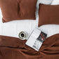 Chocolate brown Linen Pillowcase | MagicLinen