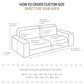 Couch cover measure | MagicLinen