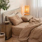 Custom size (eu) linen duvet cover in Latte
