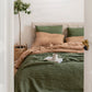 Latte linen pillowcase - MagicLinen