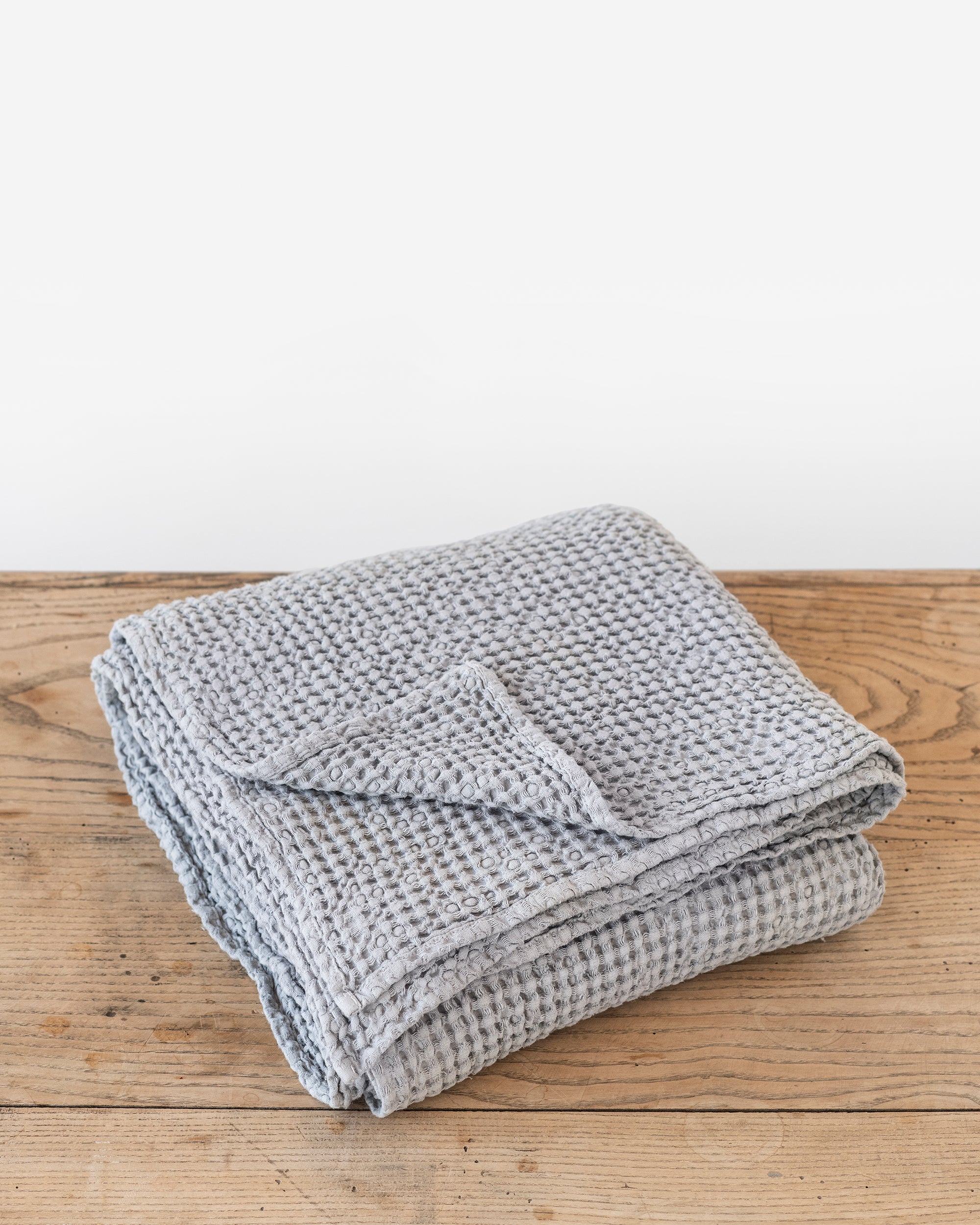 Waffle throw grey sale