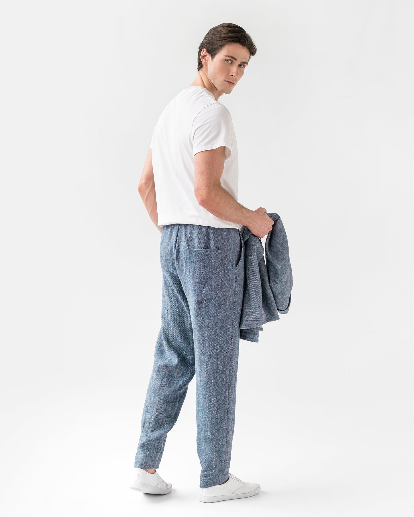 Linen pants for men CEFALU - MagicLinen