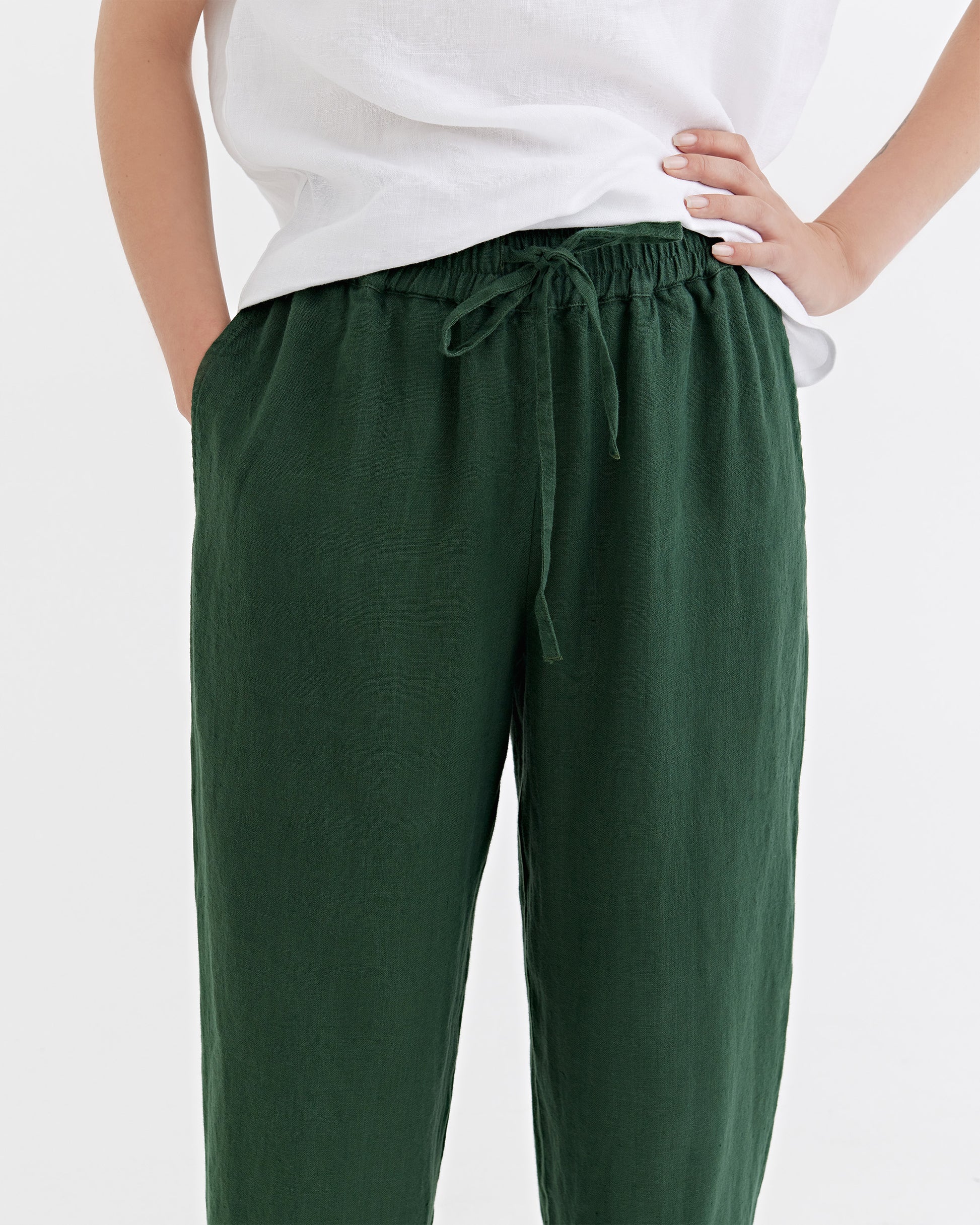 Linen pants GRENADINES in Various colors | MagicLinen
