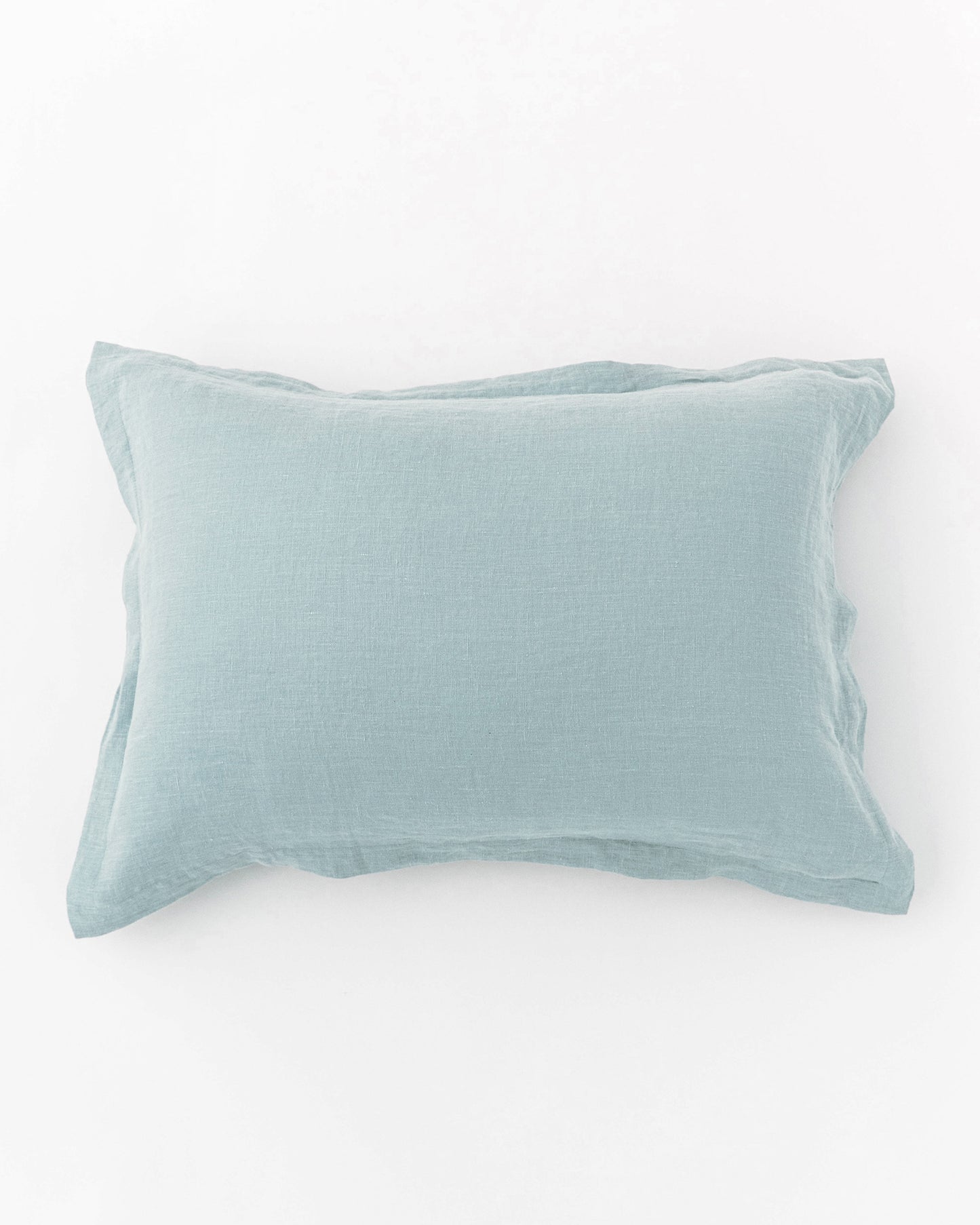 Linen pillow sham in Dusty blue | MagicLinen
