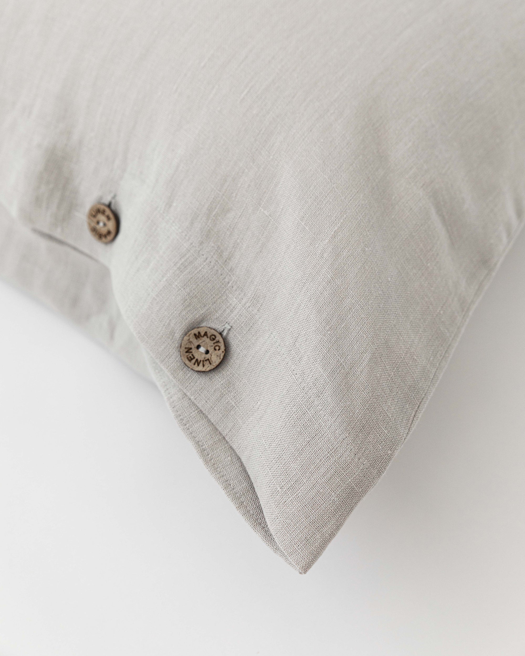 Pillowcase with buttons best sale