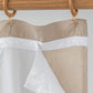 Waterproof linen shower curtain (1 pcs) in Natural - MagicLinen