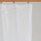 Waterproof linen shower curtain (1 pcs) in White - MagicLinen
