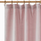 Waterproof linen shower curtain (1 pcs) in Woodrose - MagicLinen