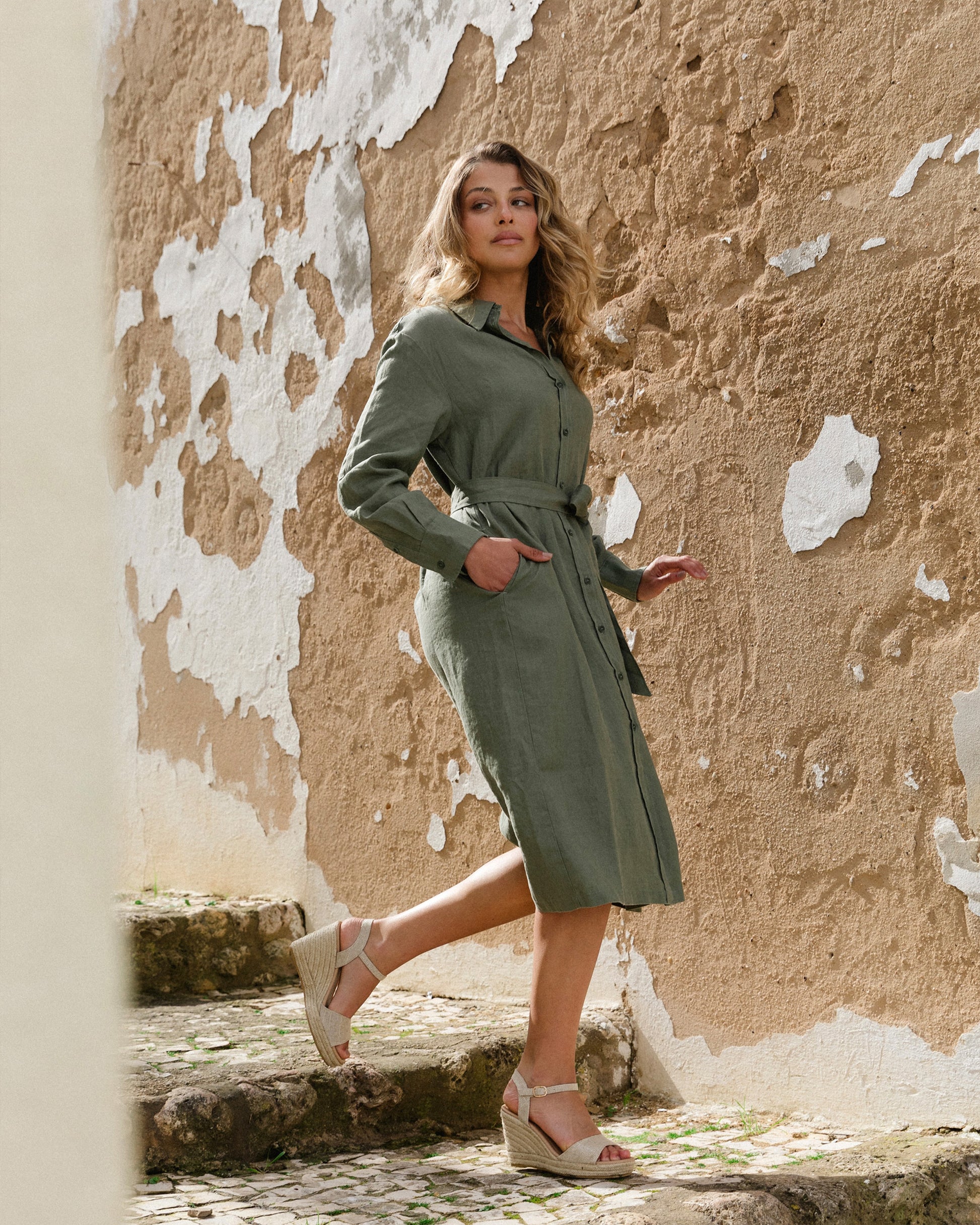mordenmiss linen dress New Arrival Cosy Linen Summer Dress Soft Cotton Linen Maxi Dress Plus Size Dress Plus Size Clothing Loose Oversized Linen Dress Style 171W