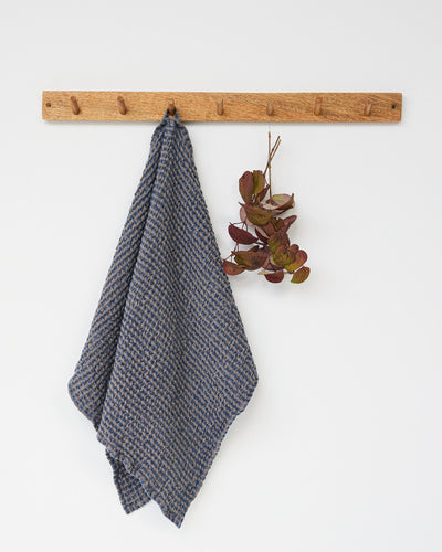 Midnight bronze Waffle hand Towel